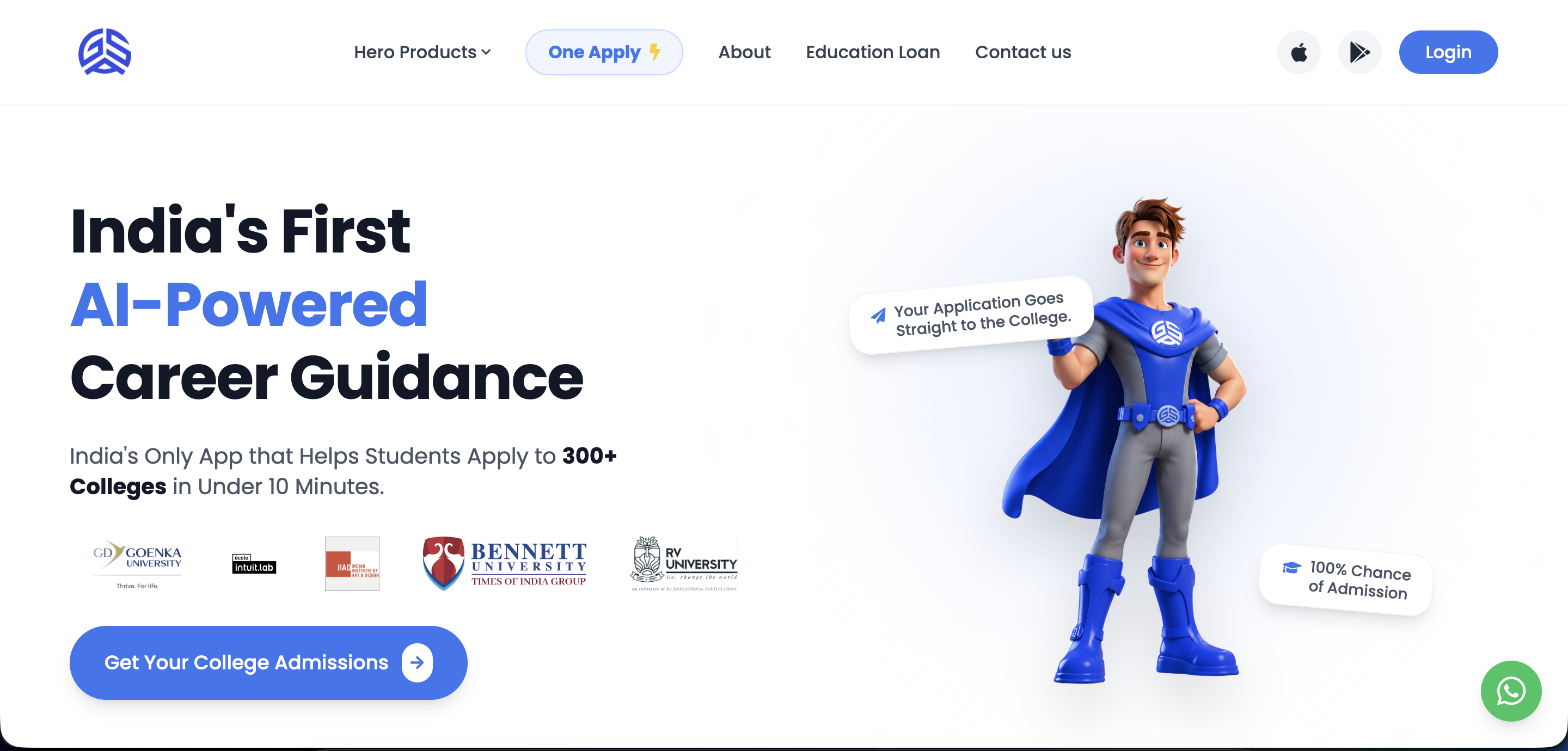 GET SET ADMIT — Technology case study